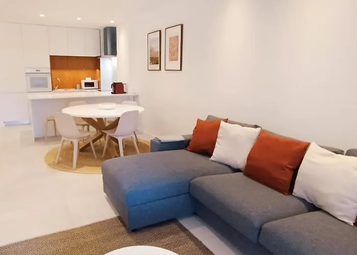 211 Moderno Com Vista A Piscina No Centro Da * 알부페이라