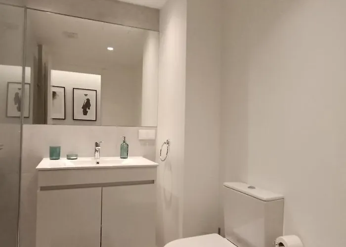 211 Moderno Com Vista A Piscina No Centro Da * 알부페이라